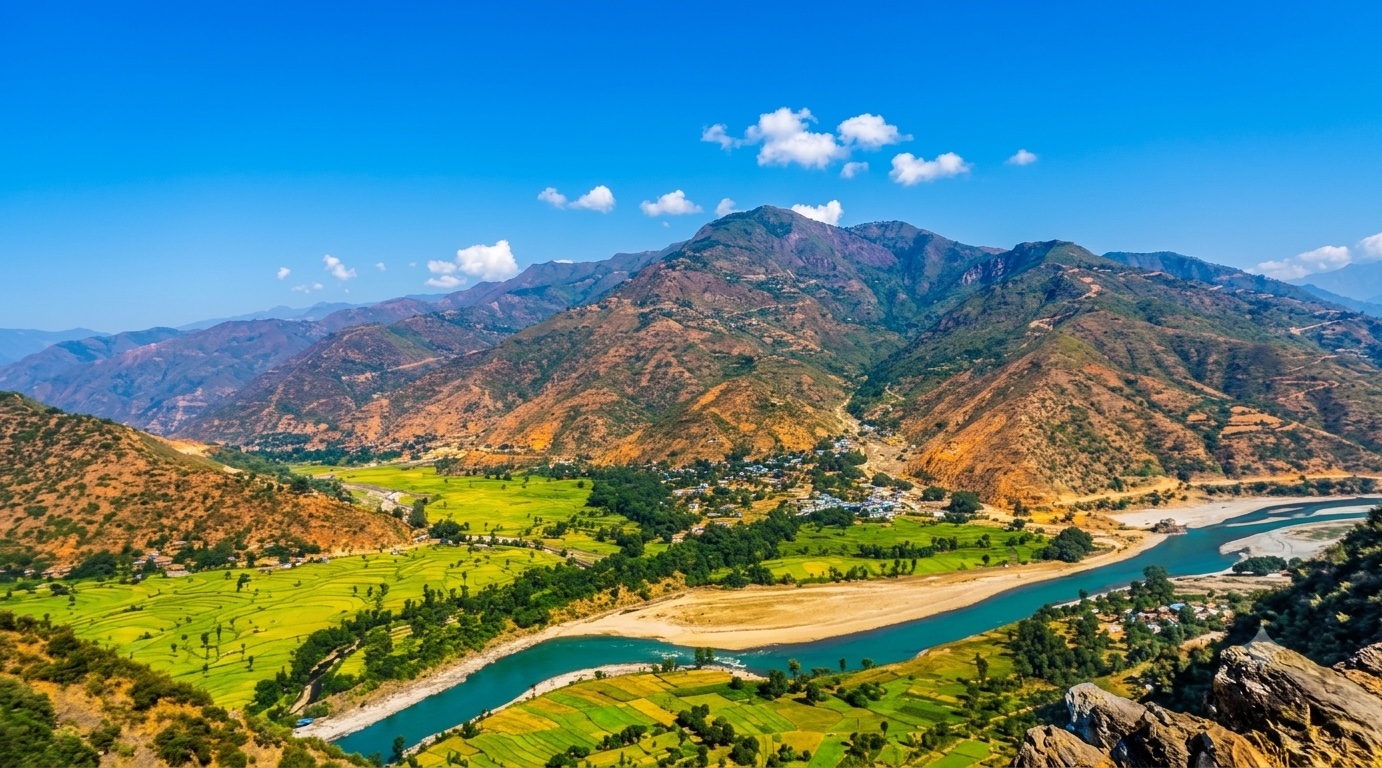Kathmandu to Ramechhap (Manthali Airport) Epic Himalayan Scenic Transfer Drive Experience scenic driving route in Nepal