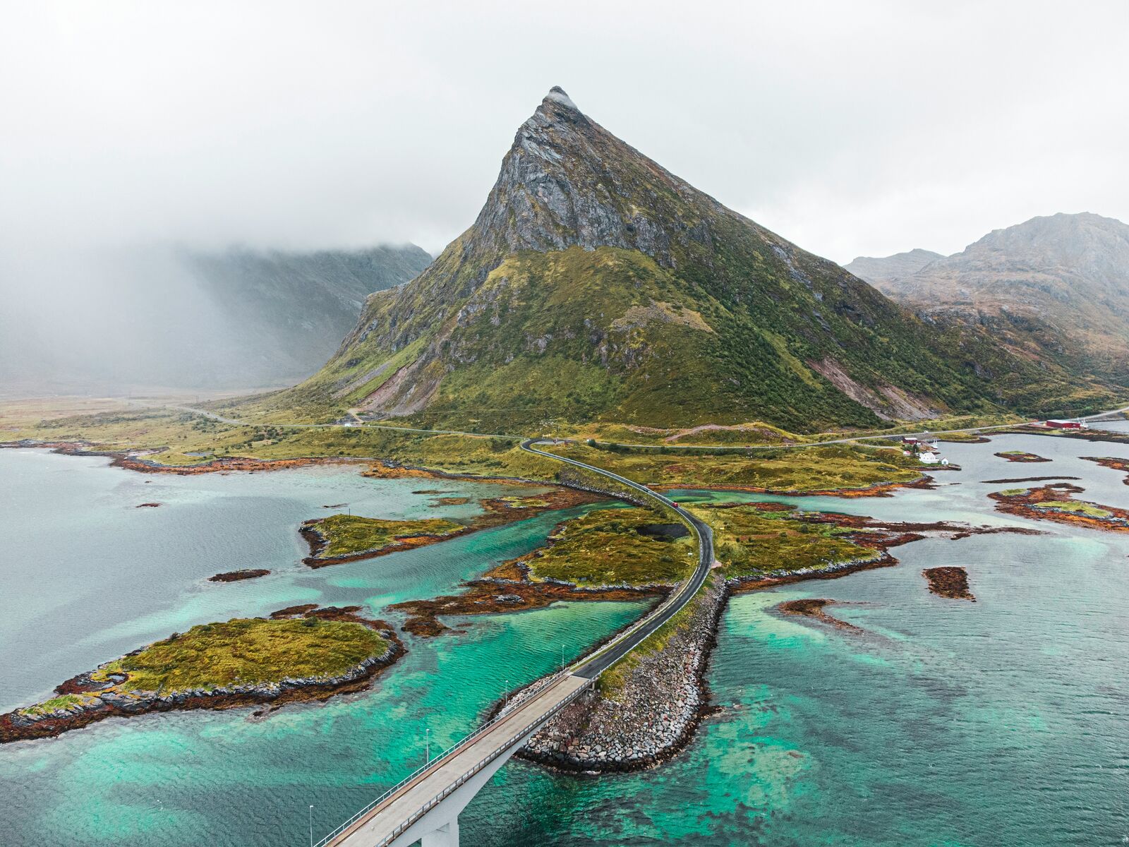 Lofoten Islands Scenic Coastal Drive scenic driving route in Norway