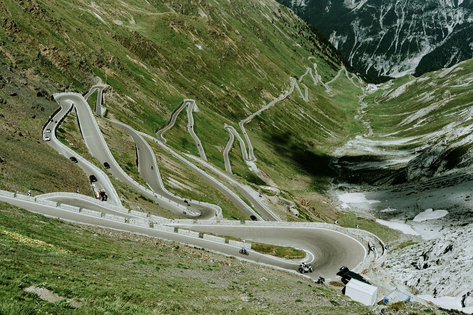 Stelvio Pass Alpine Scenic Drive scenic driving route in Italy