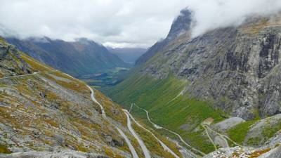 Trollstigen Mountain Pass Scenic Drive
