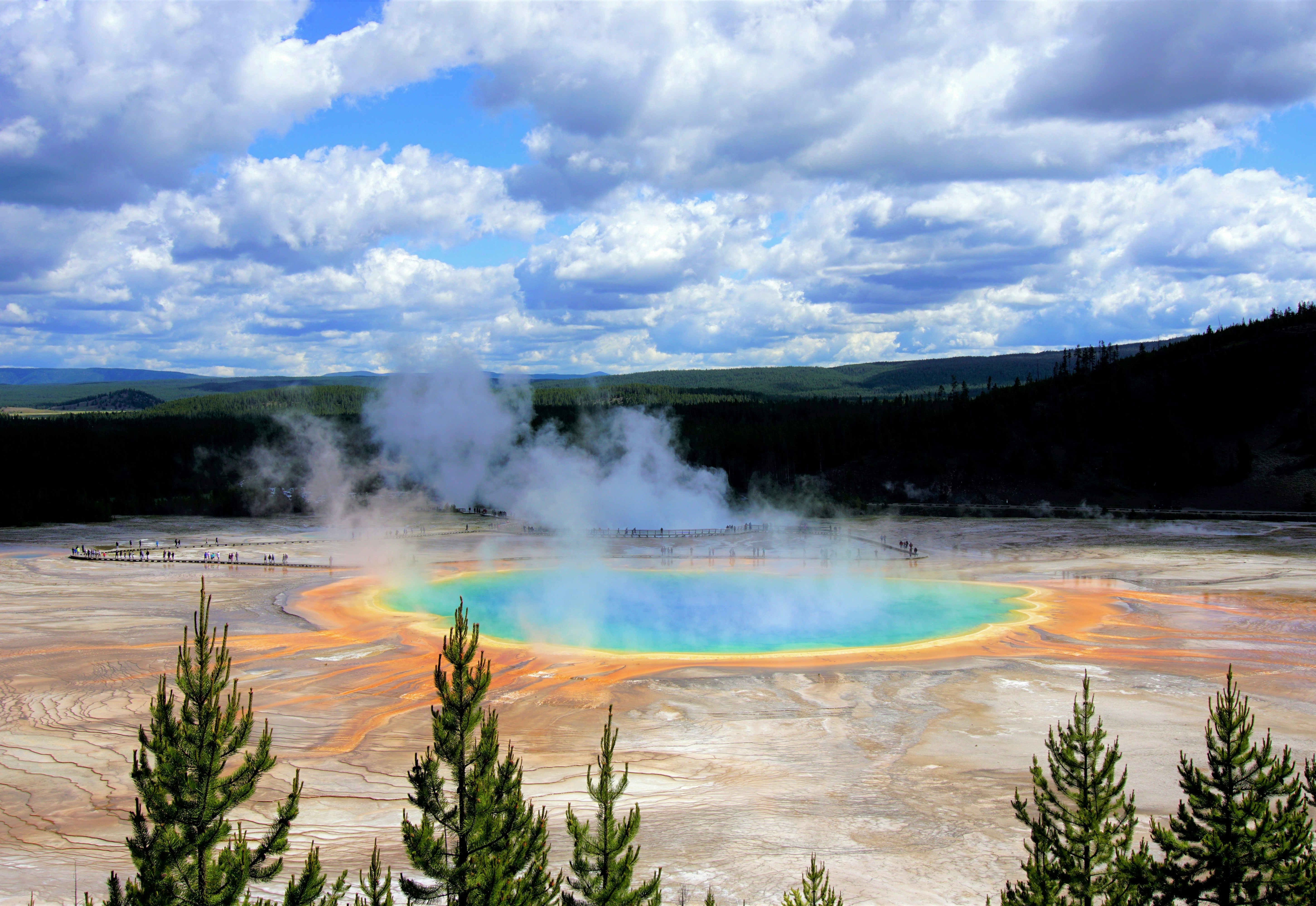 Yellowstone Grand Loop & Grand Teton Ultimate National Park Scenic Road Trip scenic driving route in USA